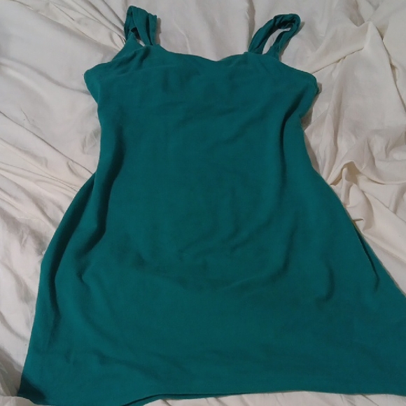 Teal Mini Dress - Picture 4 of 6
